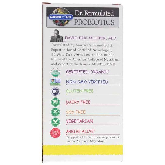 Dr. Formulated Probiotics Organic Kids +, GOL